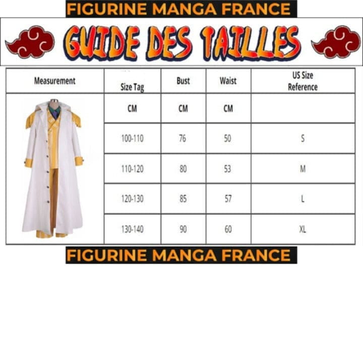 Cosplay Borsalino Kizaru - One Piece™