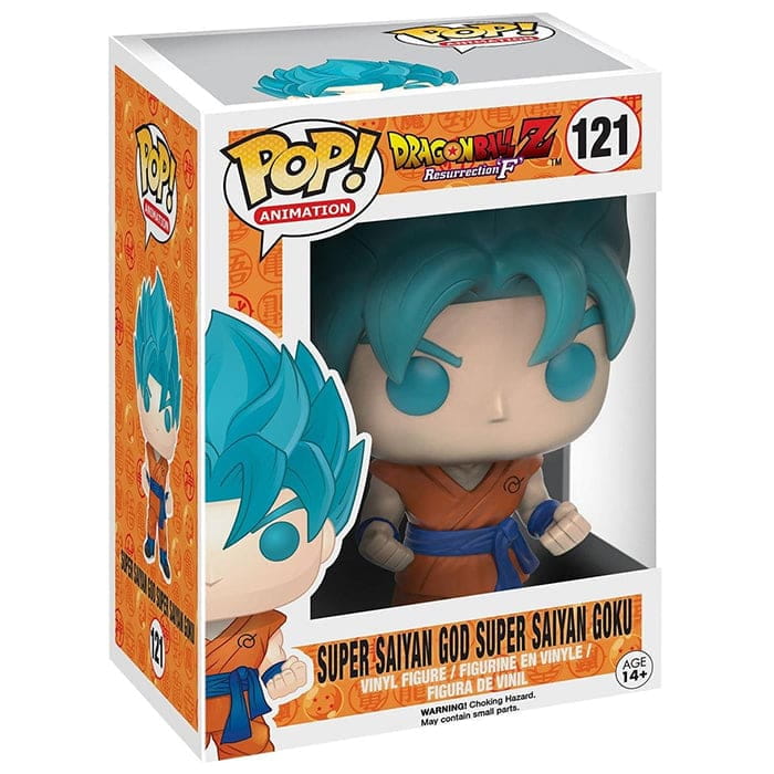 Figurine POP Goku Super Saiyan God - Dragon Ball Z