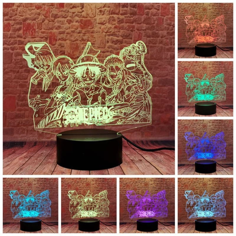 Lampe LED Mugiwara - One Piece