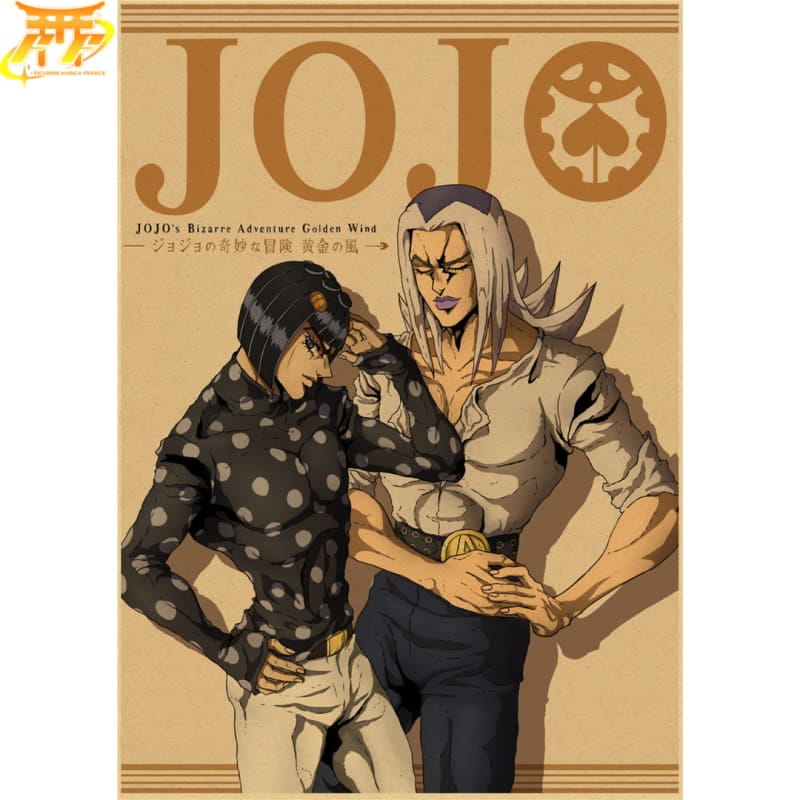 poster-bruno-bucciarati-x-abbacchio-jojos-bizarre-adventure™