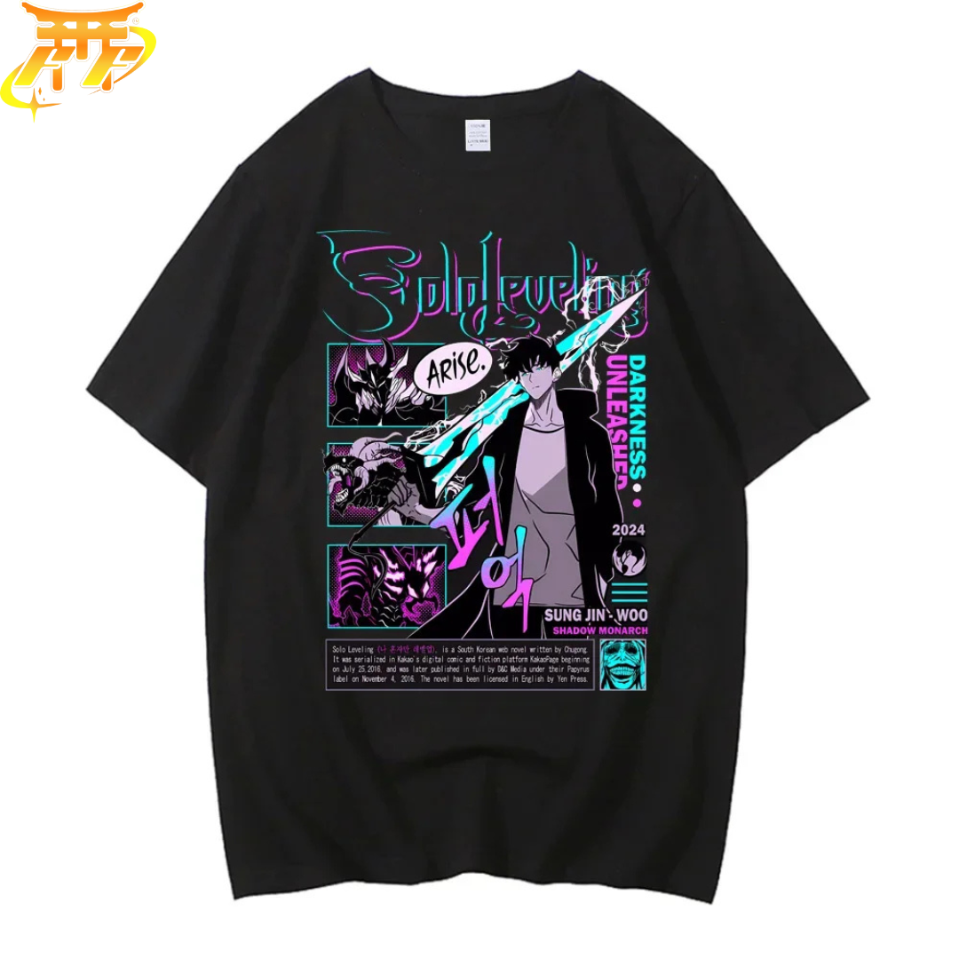 T-Shirt Sung Jin-Woo "Épée d'Igris" - Solo Leveling™