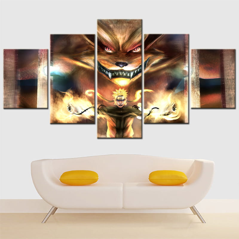 Tableau Naruto & Kurama - Naruto Shippuden™