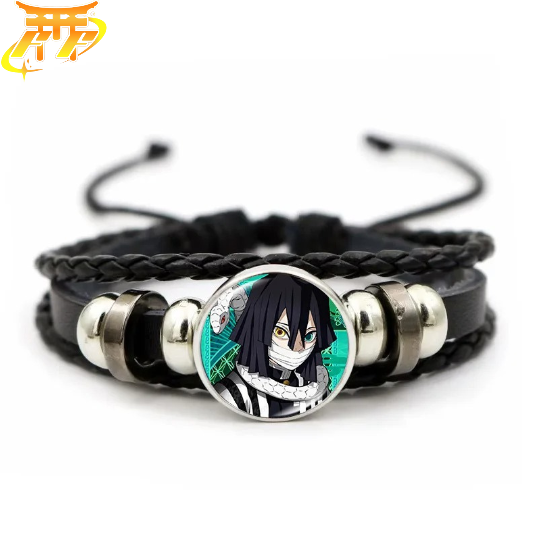 Bracelet Obanai Iguro "Serpent Blanc" – Demon Slayer™