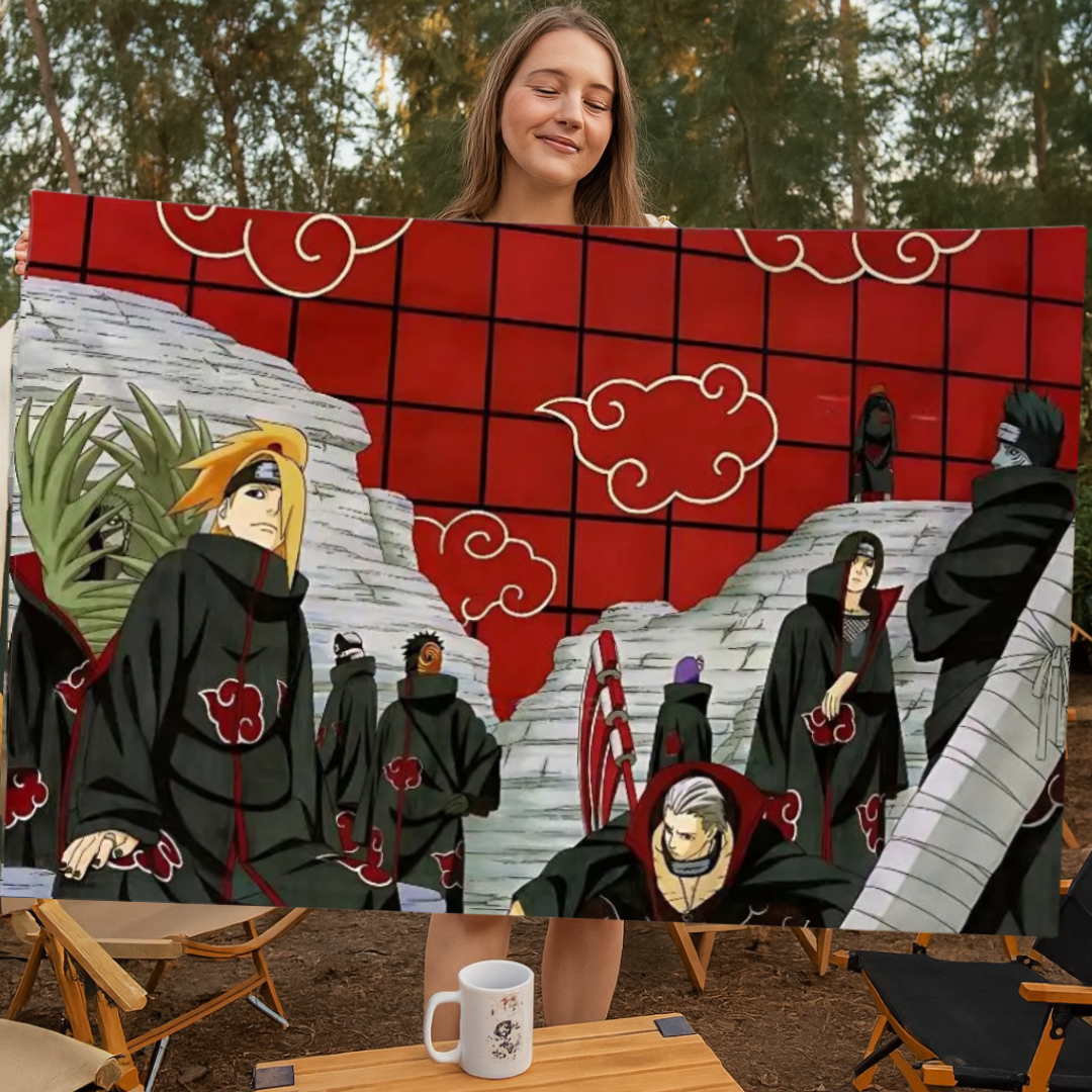 Drapeau Akatsuki "Membres De L’Organisation" – Naruto™