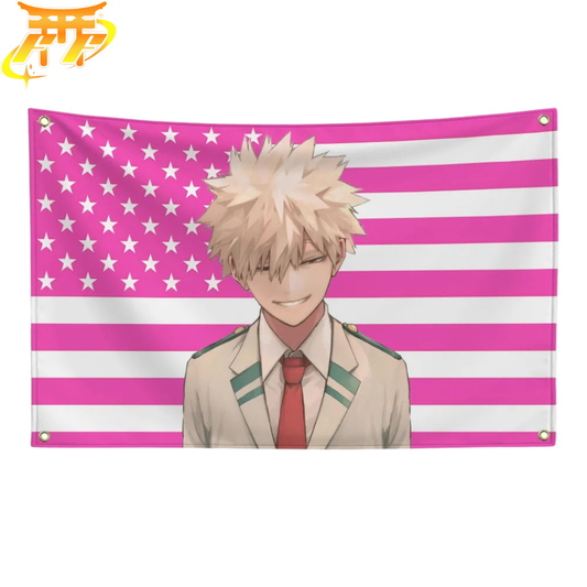 Drapeau Katsuki Bakugo  – My Hero Academia™