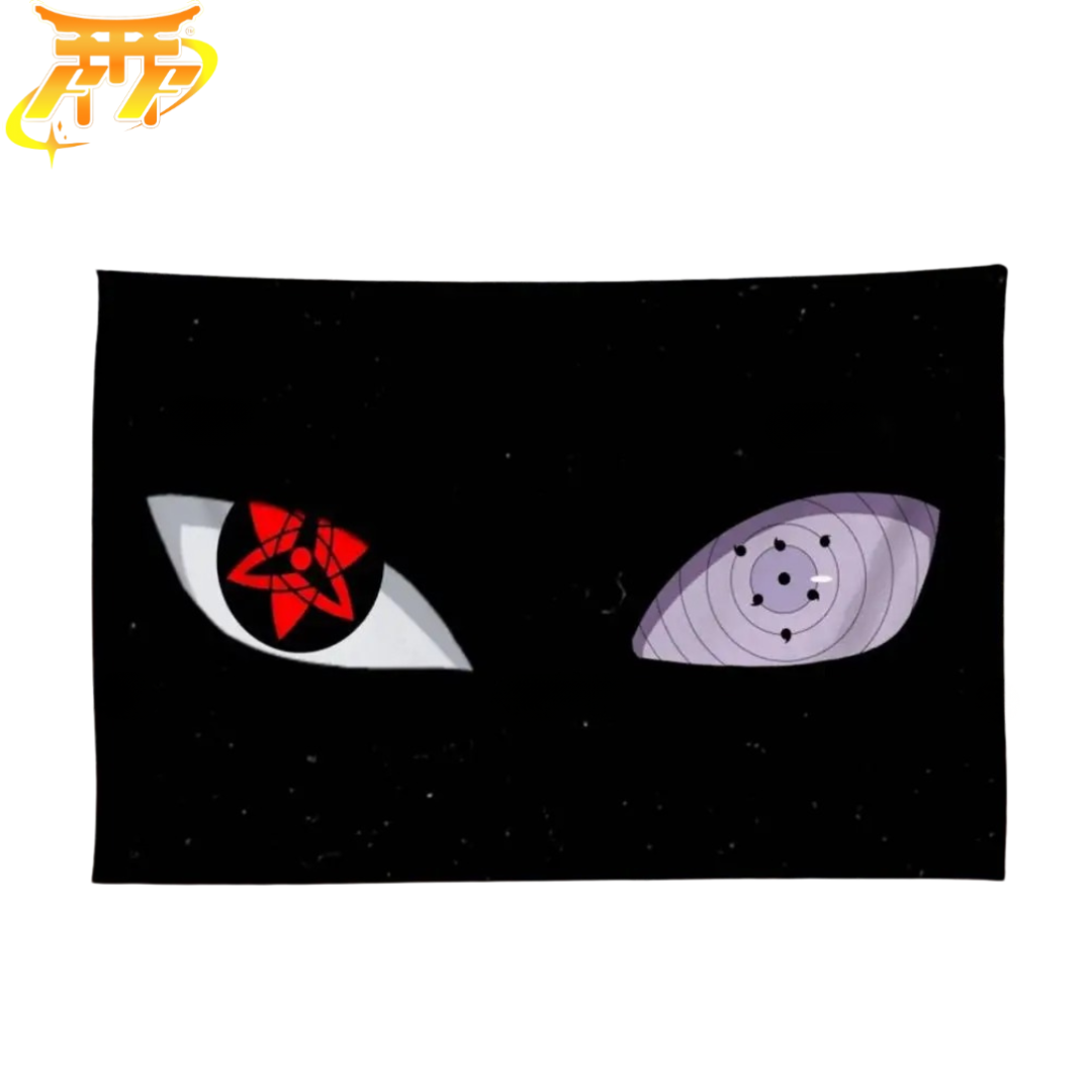Drapeau Madara Uchiwa "Sharingan Et Rinnegan" – Naruto™