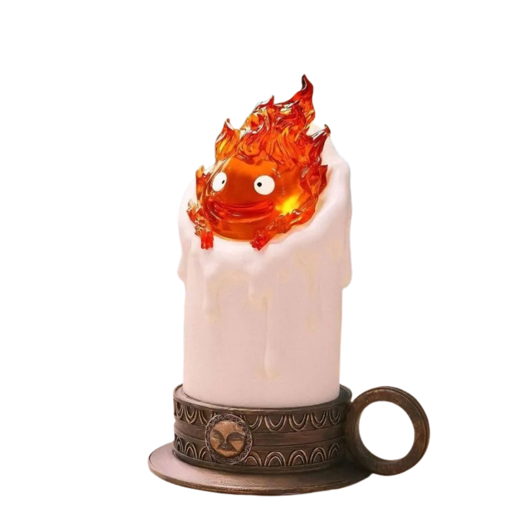 Figurine Calcifer "Bougie Magique" – Le Château Ambulant™