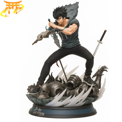 Figurine Sung Jin-Woo "Chasseur de Donjons" – Solo Leveling™