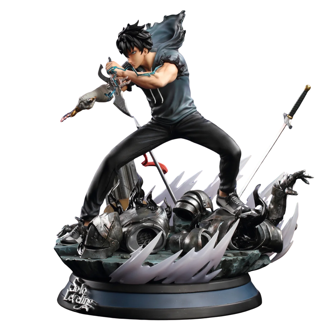 Figurine Sung Jin-Woo "Chasseur de Donjons" – Solo Leveling™