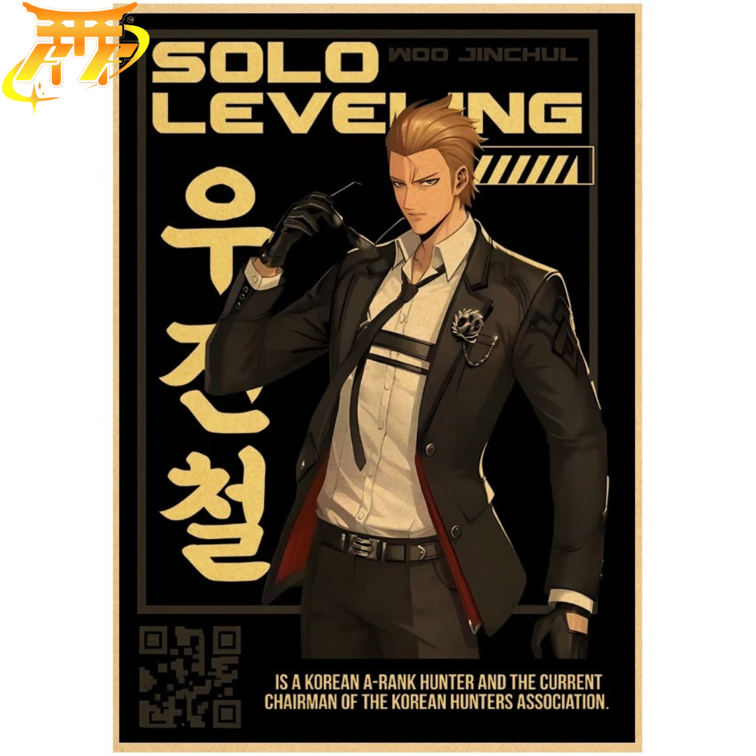 Poster Woo Jin-Chul – Solo Leveling™