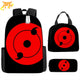 Cartable avec Trousse et Sacoche Sharingan 2 Tomoe - Naruto Shippuden™