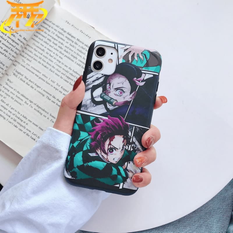 Coque Iphone Tanjiro & Nezuko - Demon Slayer™ - Figurine Manga France : N°1 des ventes de figurine en ligne