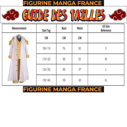 Cosplay Borsalino Kizaru - One Piece™