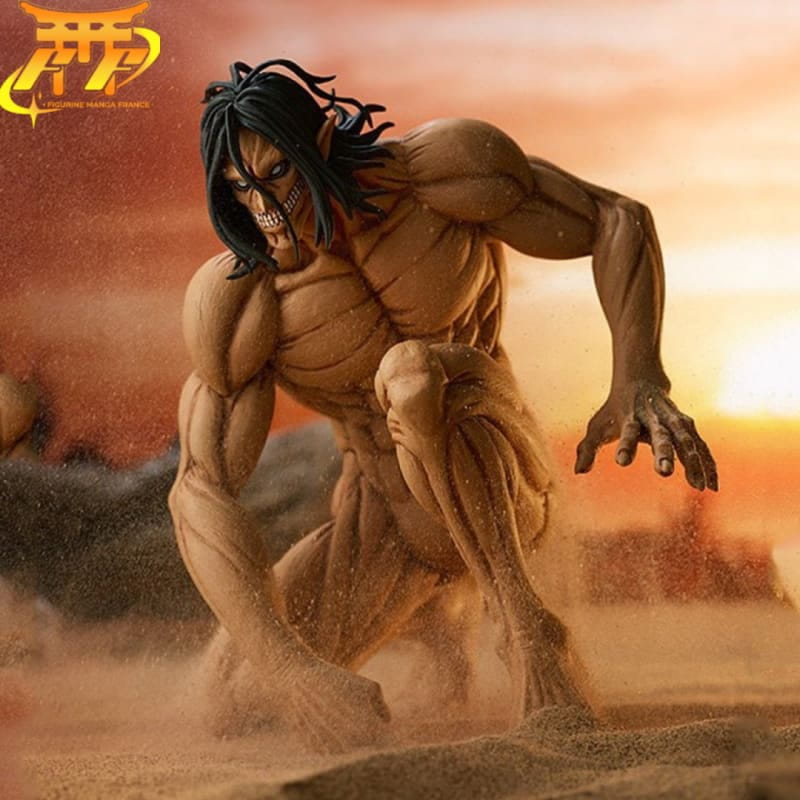 Figurine Eren Jäger Titan Assaillant - Attaque des Titans™ - Figurine Manga France