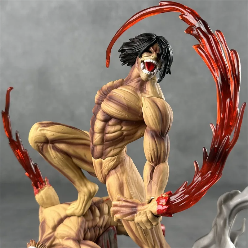 Figurine Titan Assaillant vs Titan Mâchoire - Attaque des Titans™