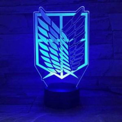 attaque-des-titans-snk-eren-bataillon-exploration-lampe-led-lumière