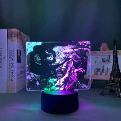 Lampe LED Livail Ackerman Bicolore V2 - Attaque des Titans