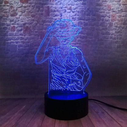Lampe LED Monkey D. Luffy - One Piece