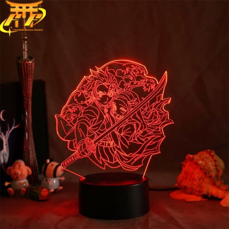 Lampe LED Fratrie Kamado - Demon Slayer™ - Figurine Manga France