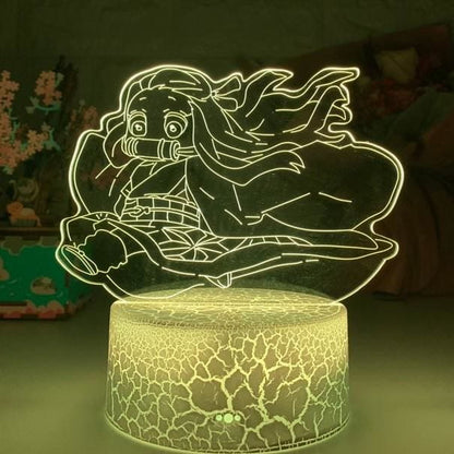 nezuko-demon-slayer-lampe-led-lumière-petite-fille-enfant-couleur