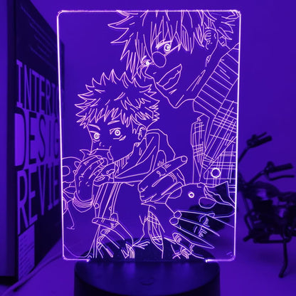 lampe-jujutsu-kaisen-yuji-itadori-sukuna-demon-lampe-led-3d-cadeau-decor-goodies-manga