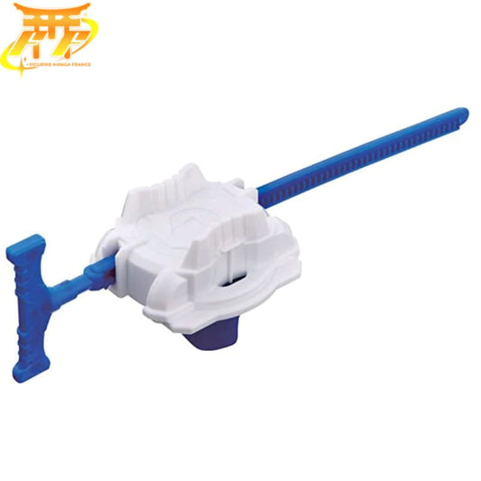 Lanceur Beyblade Classique Blanc et Bleu - Beyblade