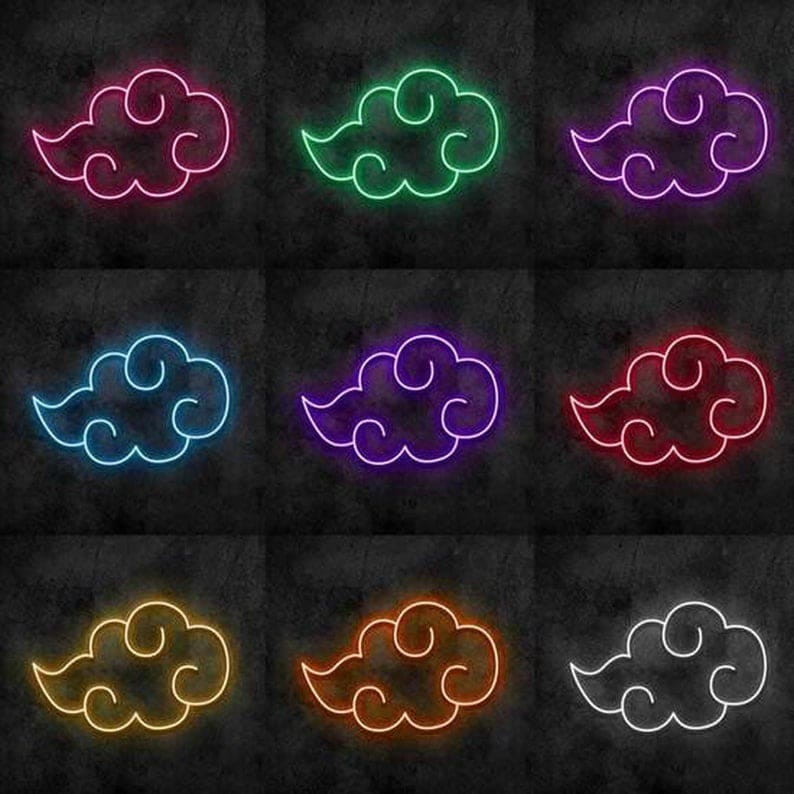 Neon Akatsuki - Décoration