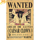 Poster Wanted César - One Piece™