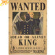 Poster Wanted King - One Piece™
