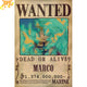 Poster Wanted Marco - One Piece™
