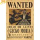 Poster Wanted Moria - One Piece™