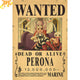 Poster Wanted Perona - One Piece™