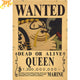 Poster Wanted Queen - One Piece™