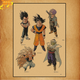 Poster Z Squad - Dragon Ball Z™