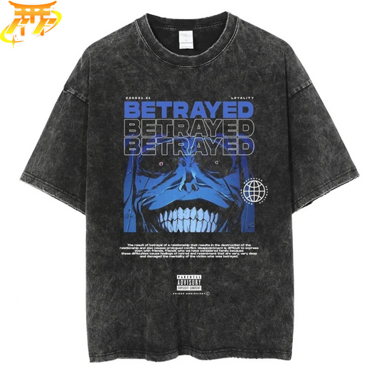 T-Shirt Oversize Architecte " Betrayed" - Solo Leveling™