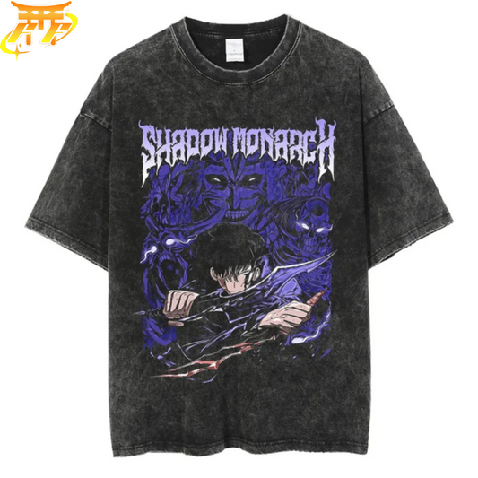 T-Shirt Oversize Le Monarque des Ombres - Solo Leveling™