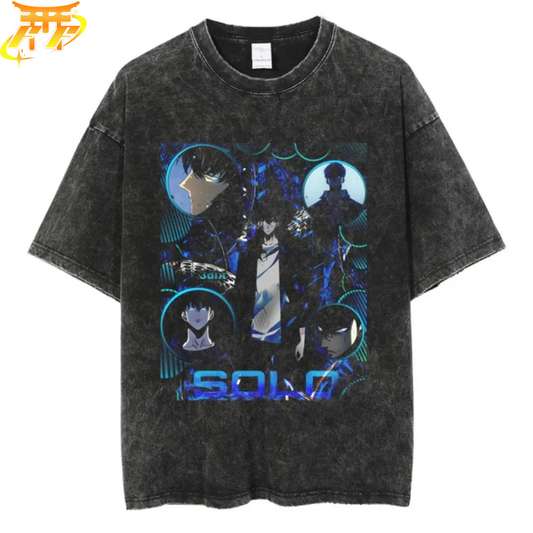 T-Shirt Oversize Sung Jin-Woo "Solo" - Solo Leveling™