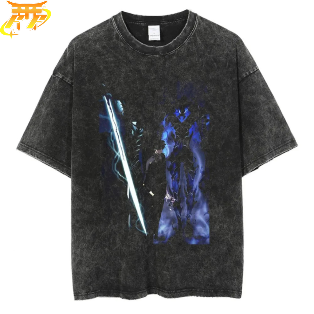 T-Shirt Oversize Sung Jin-Woo x Commandants - Solo Leveling™