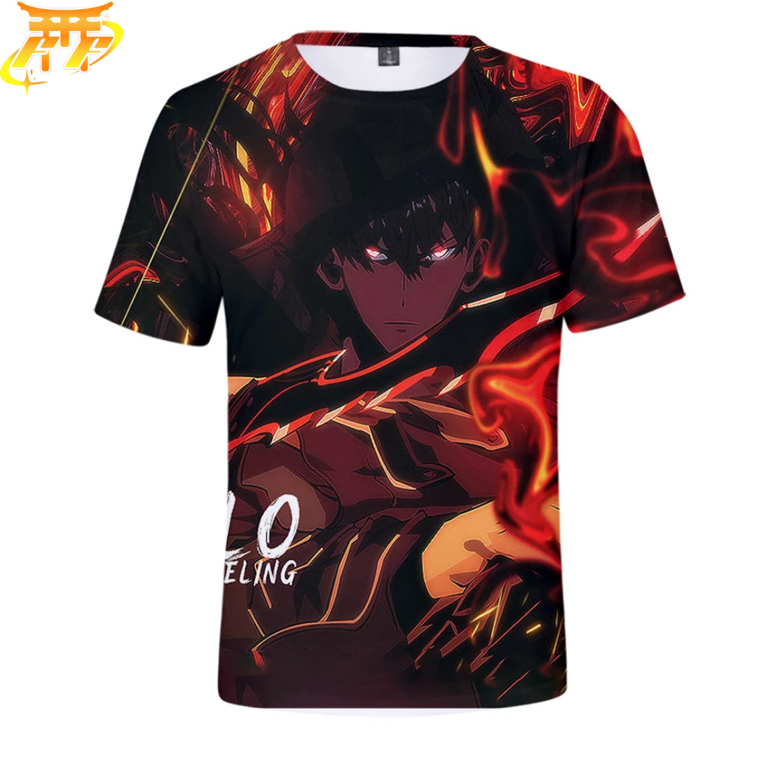 T-Shirt Sung Jin-Woo "Chevalier Tueur" - Solo Leveling™