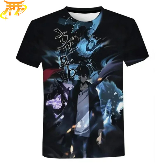 T-Shirt Sung Jin-Woo "Le Maître des Ombres" - Solo Leveling™