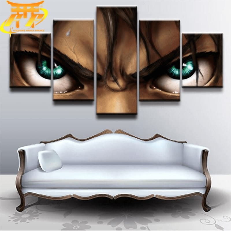 Tableau Eren Jäger - Attaque des titans