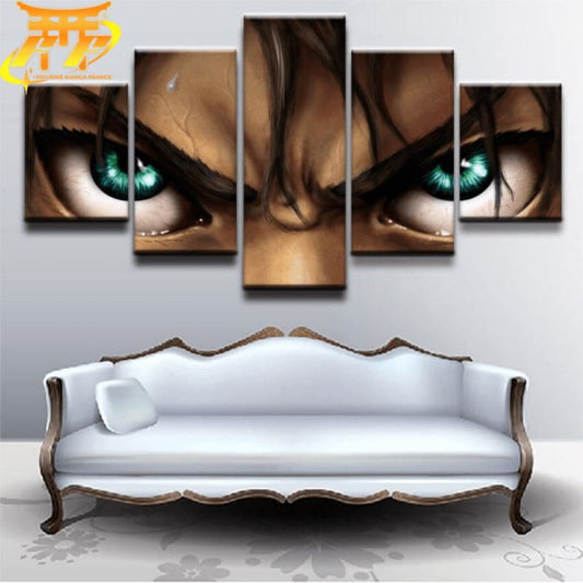 Tableau Eren Jäger - Attaque des titans