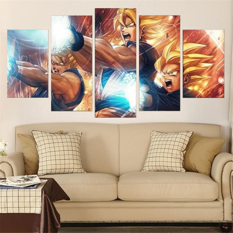 Tableau Kamehameha Père Fils - Dragon Ball Z™