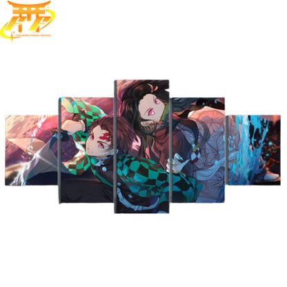 tableau-fratrie-kamado-demon-slayer™