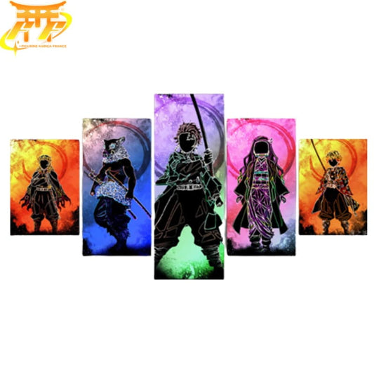 tableau-pourfendeurs-train-de-linfini-demon-slayer™