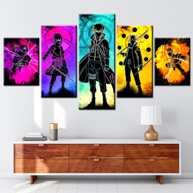 Tableau Sasuke & Minato & Naruto - Naruto Shippuden™