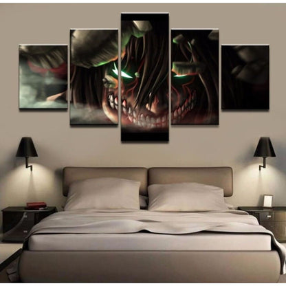 Tableau Titan Assaillant - Attaque des titans