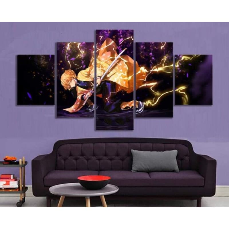 Tableau Zenitsu Agatsuma - Demon Slayer