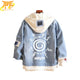 Veste en jean Sceau Kyûbi - Naruto™